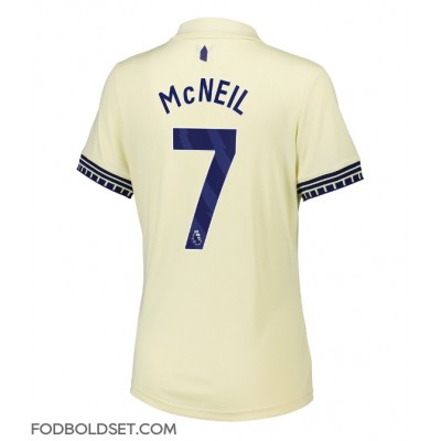 Everton Dwight McNeil #7 Udebanetrøje Dame 2025-26 Kortærmet Everton Dwight McNeil #7 Udebanetrøje Dame 2025-26 Kortærmet